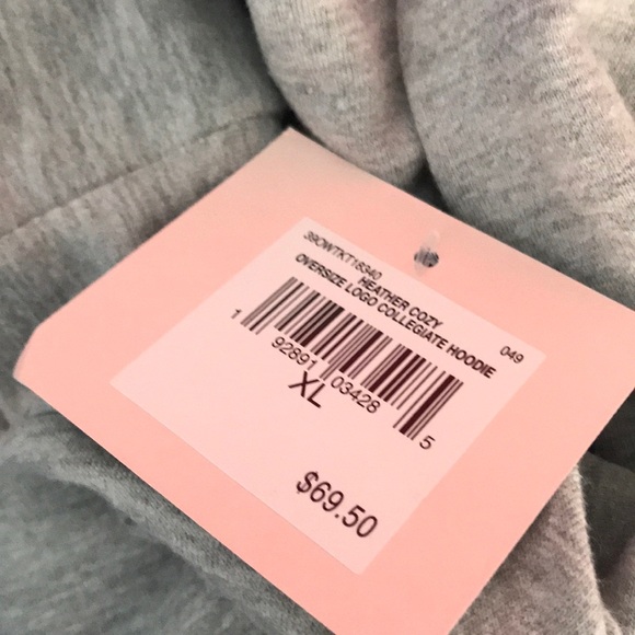 New Juicy Couture Heather Cozy Hoodie - Picture 6 of 6